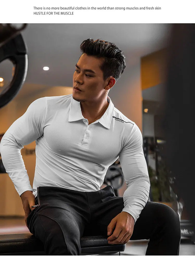 Mens Gym Compression Shirt Male Rashgard Fitness Long Sleeves Running Clothes Homme T Shirt Football Jersey Sportswear Dry Fit