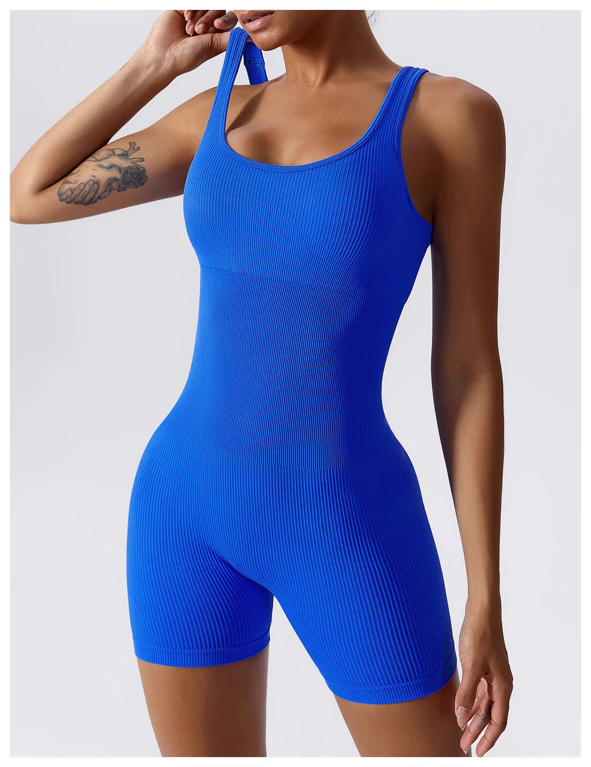 Jumpsuit Suits For Fitness Ribbed Gym Set Workout Sets Tracksuits Fitness Gym Clothing For Seamless Women Yoga Set Sportswear